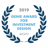 2019 Genie Award For Investment Design - 401KTV