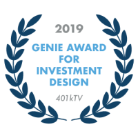 2019 Genie Award For Investment Design - 401KTV